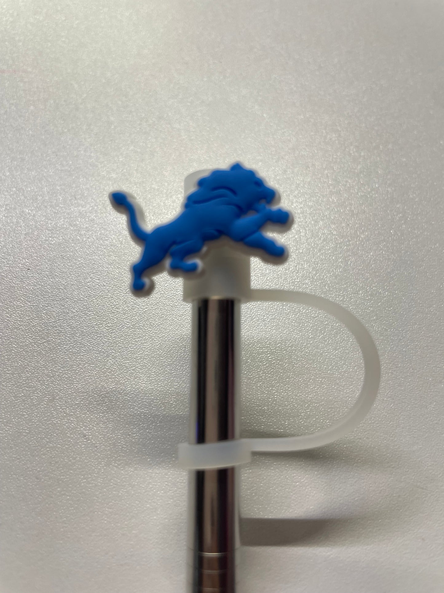 Detroit lions Straw Topper