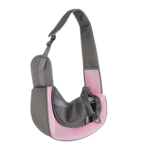 Pink Holder/carrier for dog