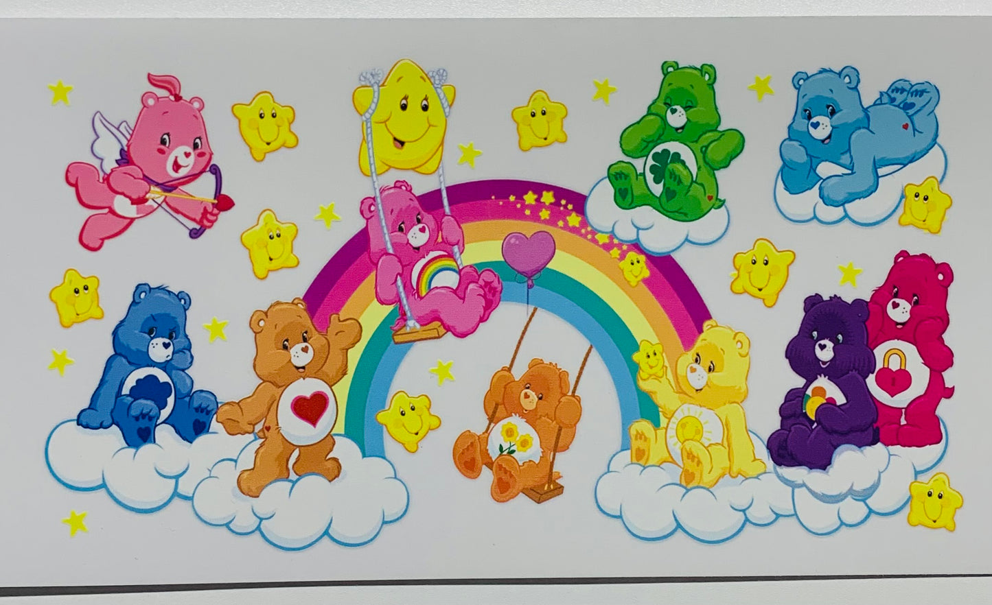 Care bear swing Cup Transfer