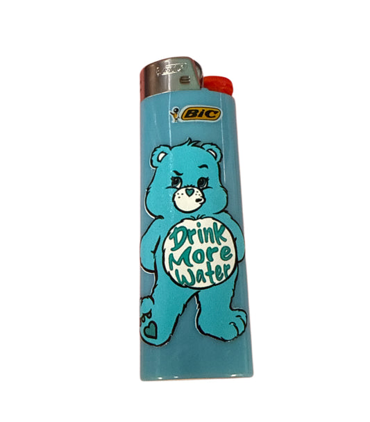 Drink more water  bic lighter