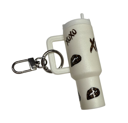Lv xoxo lips Cup Storage keychain