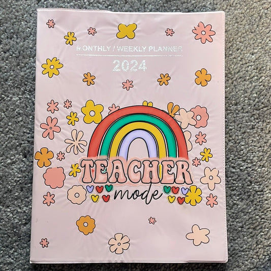 Teacher mode 2024 Monthly Planner