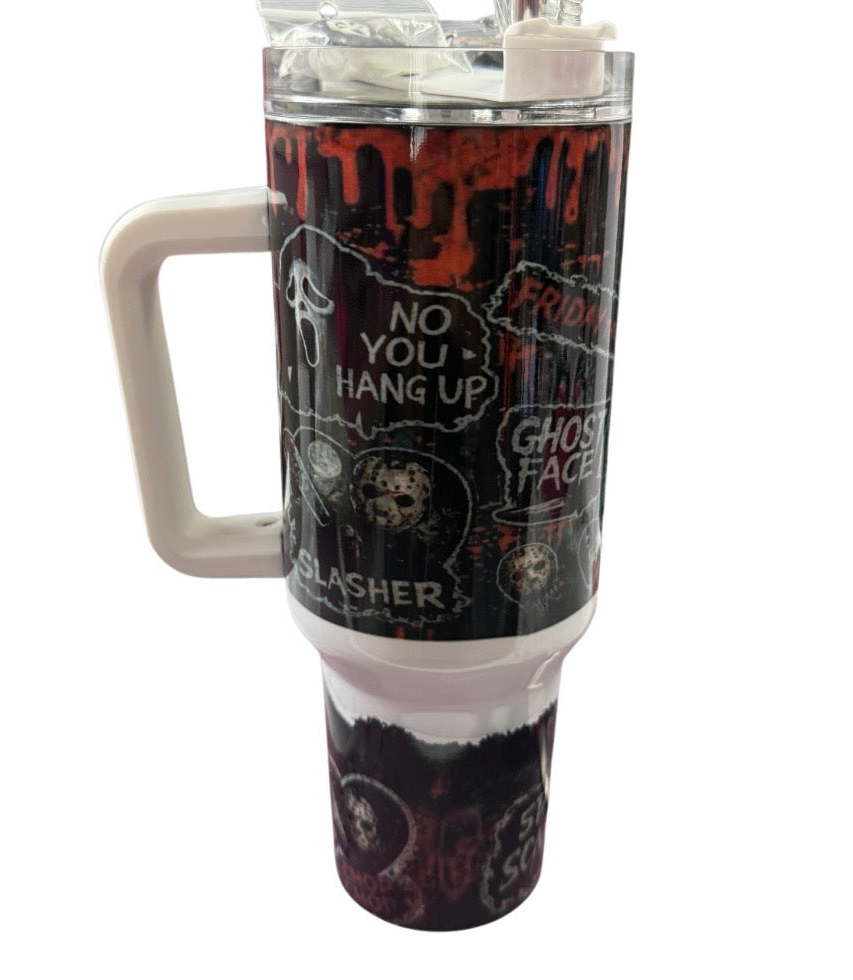 Scary   40 oz Tumbler