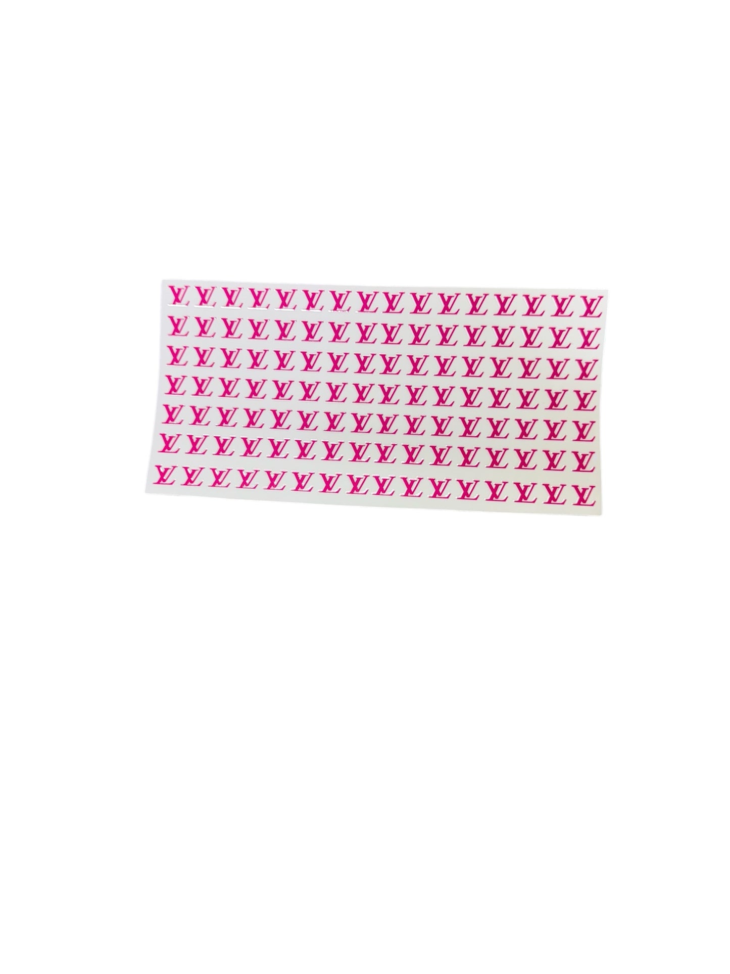 Lv pink smalls Cup Transfer