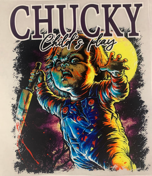 Chucky Child’s Play DTF Heat Transfer