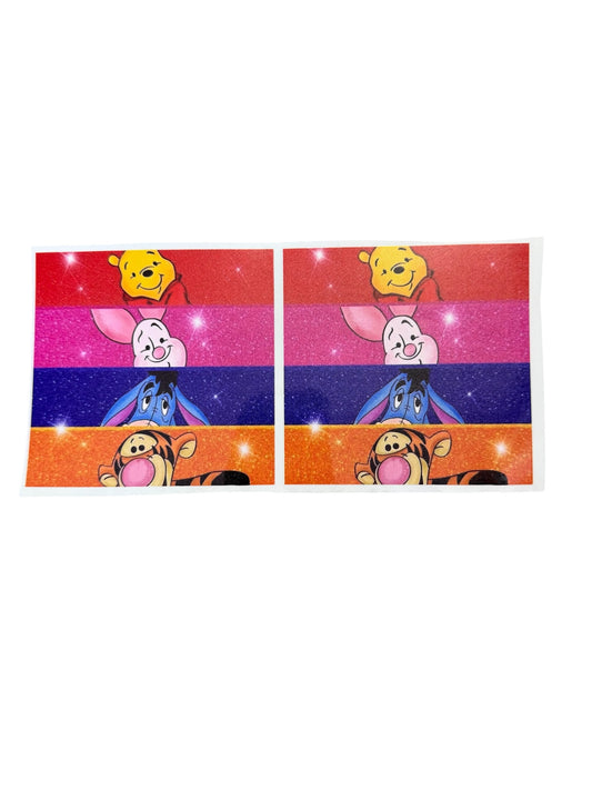 Winnie the Pooh crew double Cup Transfer