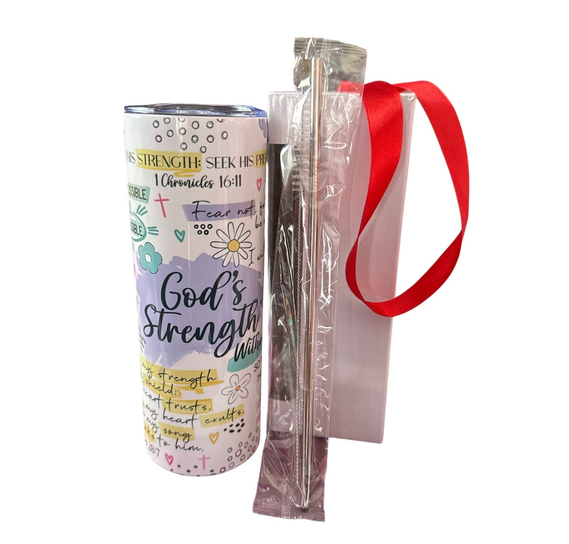 Gods strength Tumbler