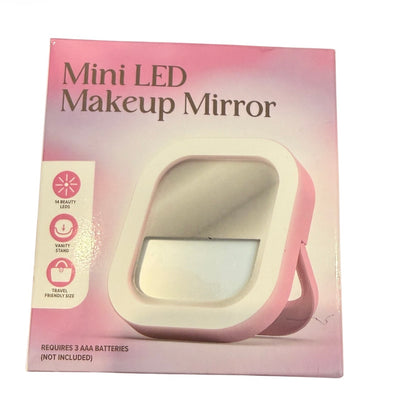 Mini led makeup mirror