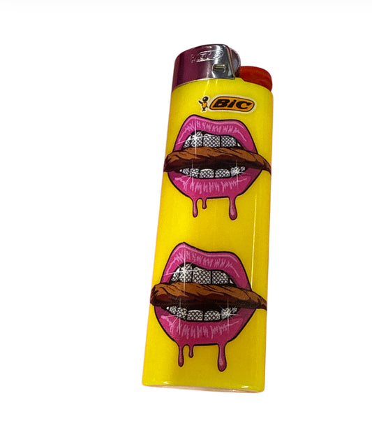 Lips lips bic lighter