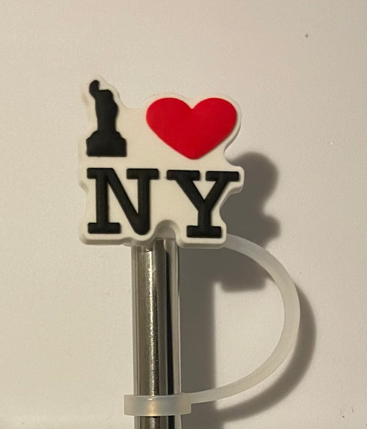 I Heart NY  Straw Topper