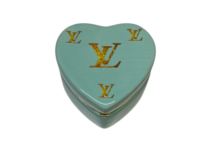 Lv Mint glass storage box