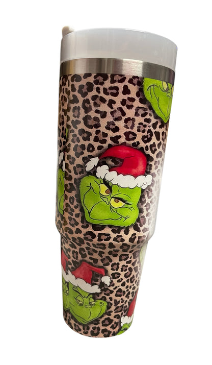 Grinch mama 30 oz Tumbler