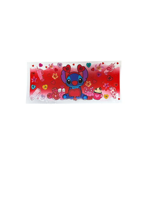 Stitch Xoxo Heart Ears Cup Transfer