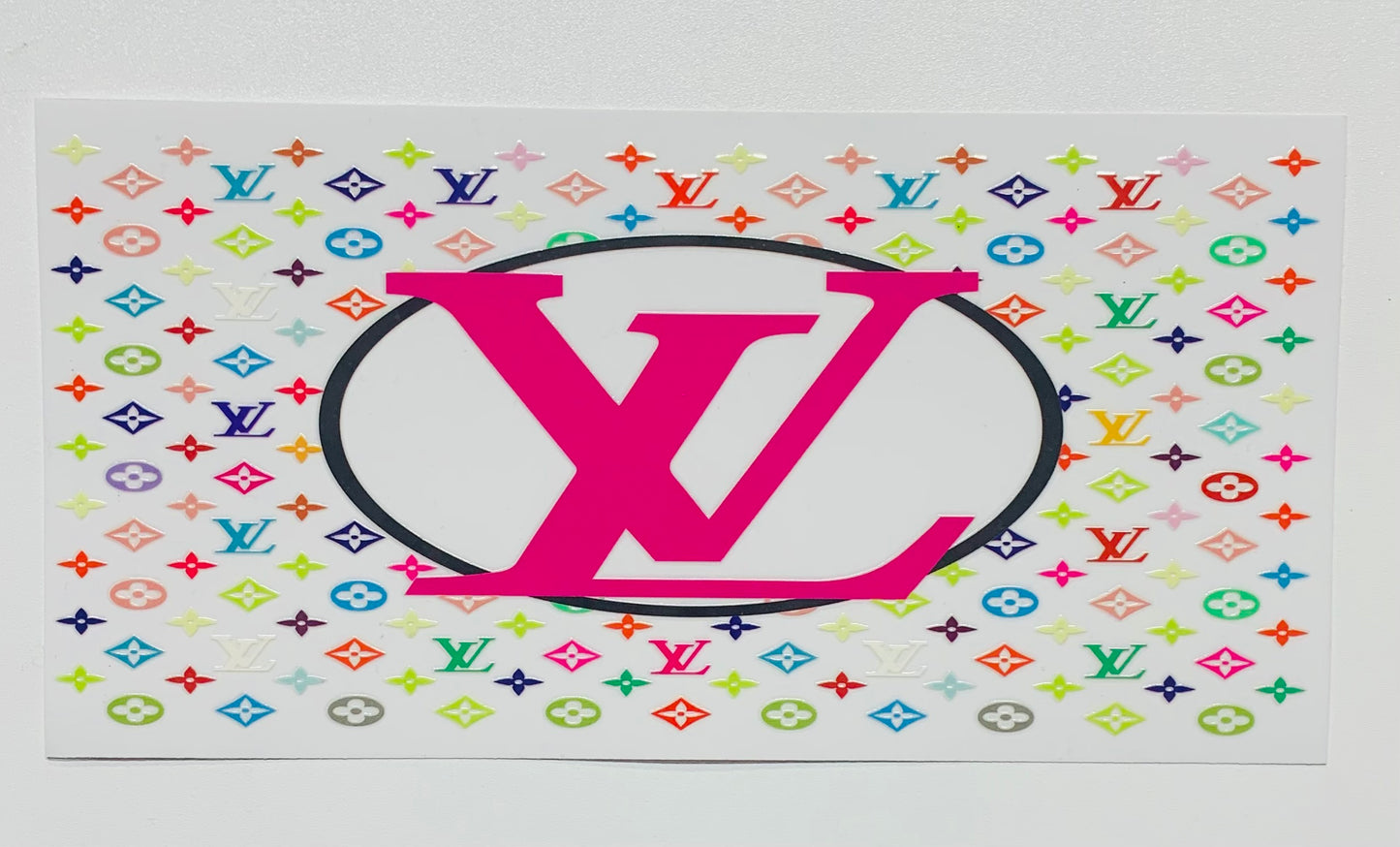 Lv circle colorful Cup Transfer