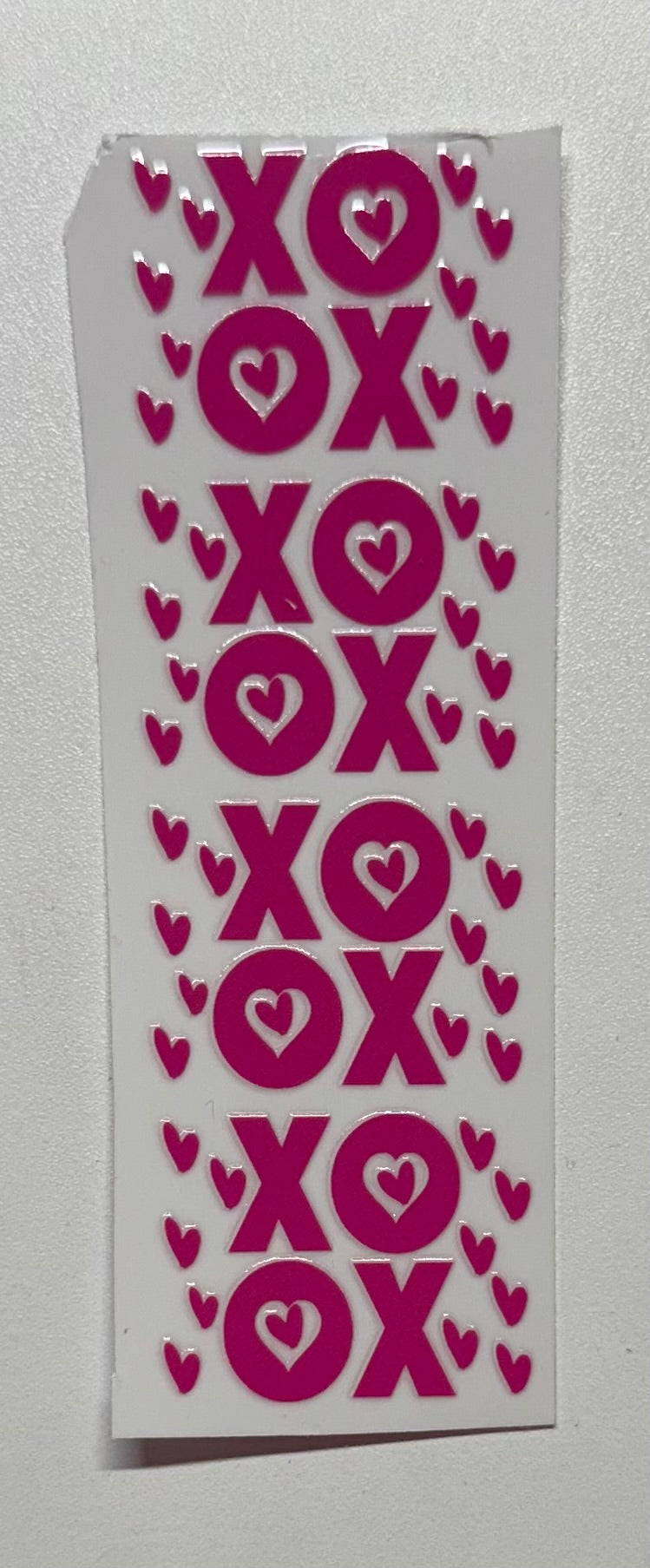 XO XO Pink Hearts Pen Wrap