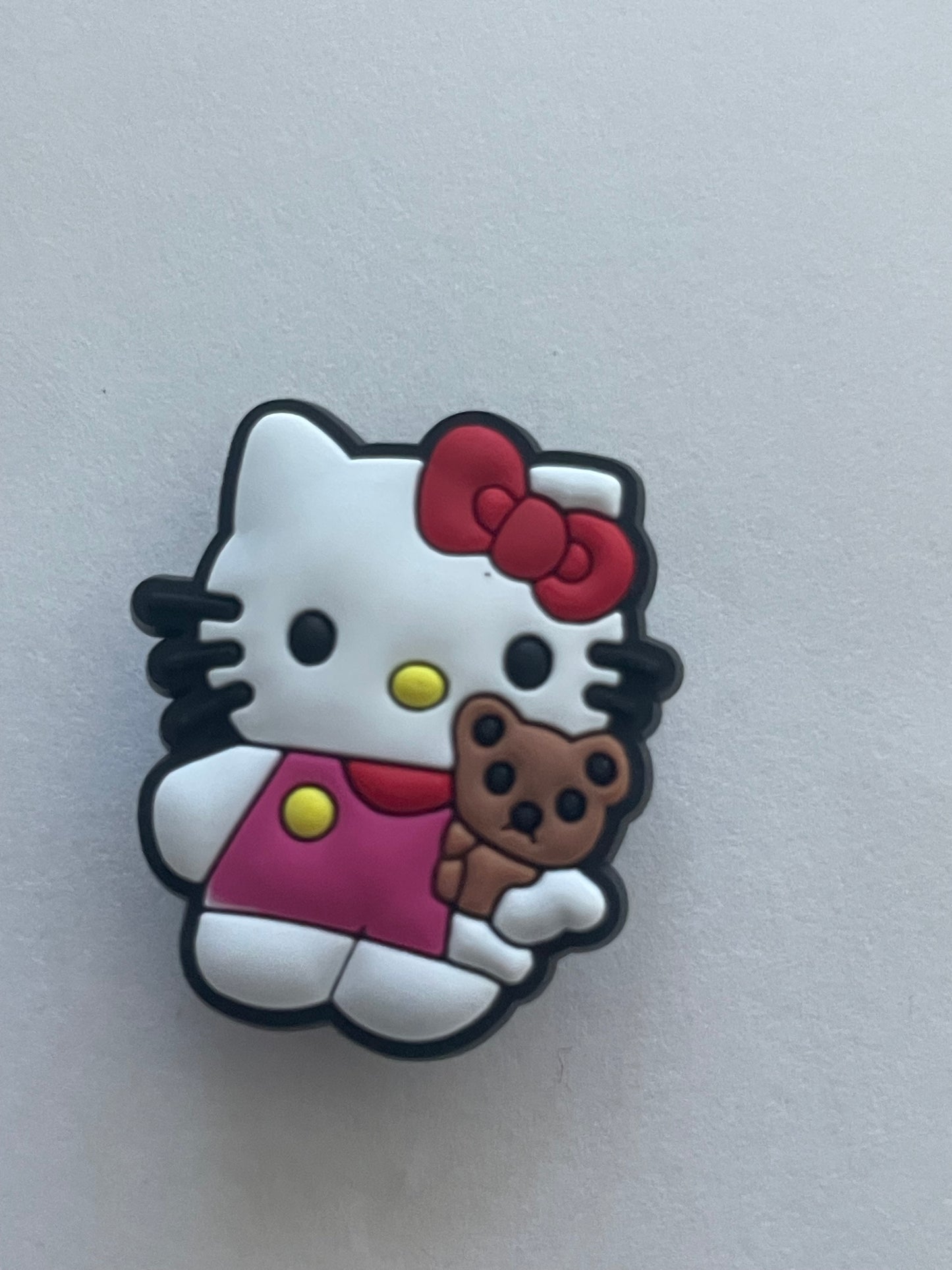 Hello kitty brown teddy Shoe Charm