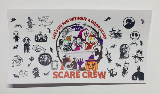 Life’s no fun scare crew Cup Transfer