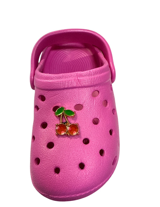 Cherry metal lv Shoe Charm
