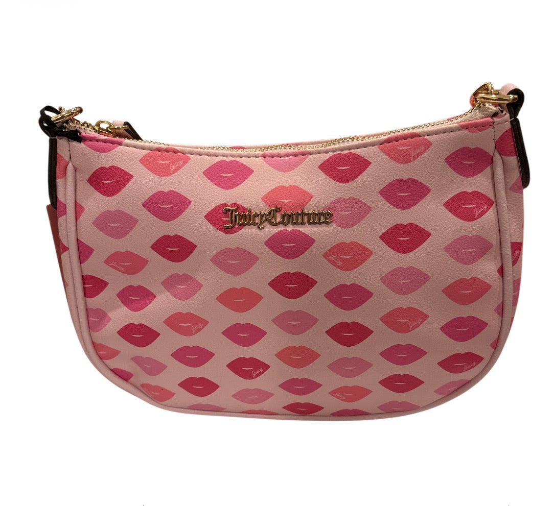 pink lips juicy couture purse