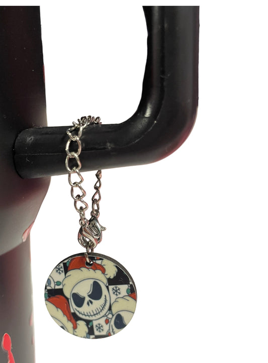 Jack skeleton xmas Tumbler charm