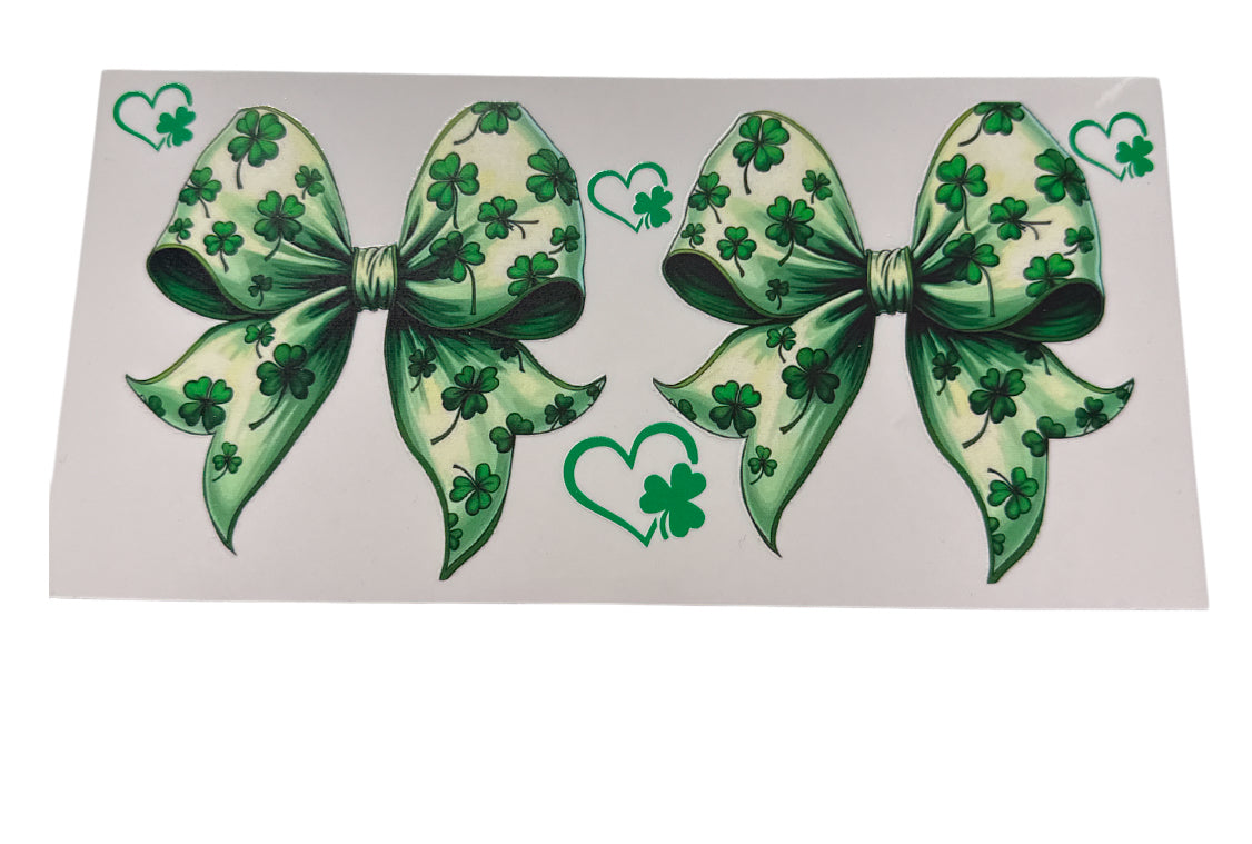 St Patrick’s day bows Cup Transfer