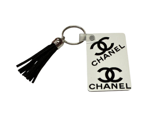 Cc  double sided Keychain