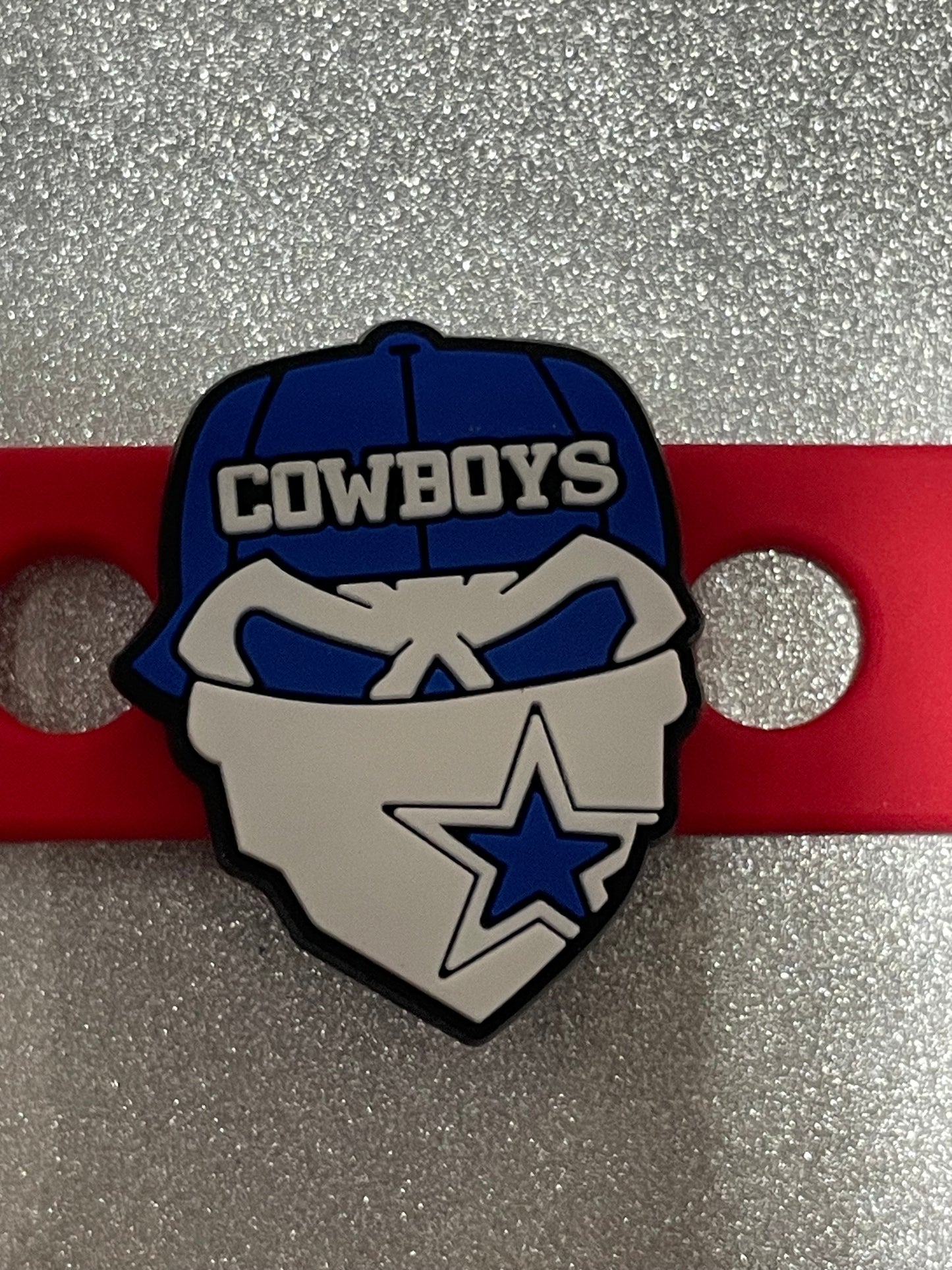 Cowboys Mask Shoe Charm