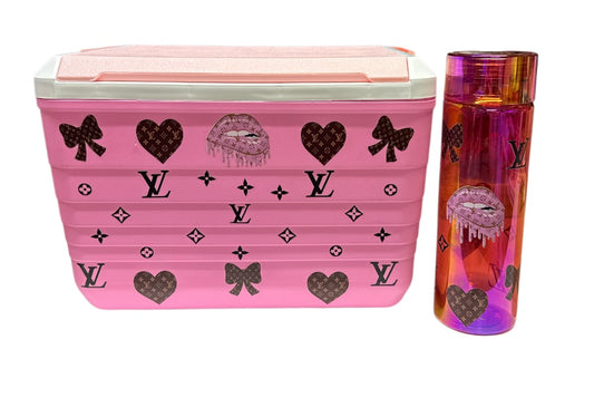 Lv Cooler and cup set
