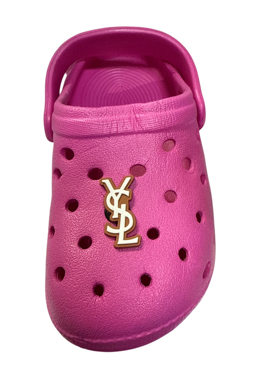 Ysl brown Shoe Charm