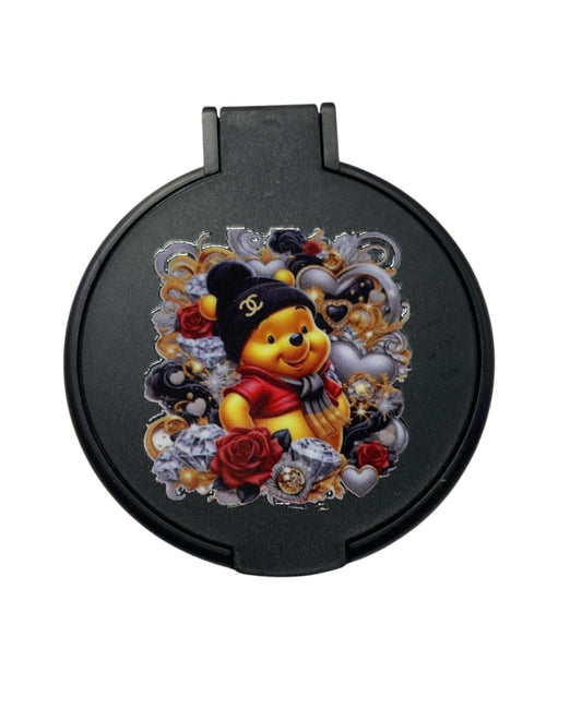 Chanel winnie the pooh pocket mirror