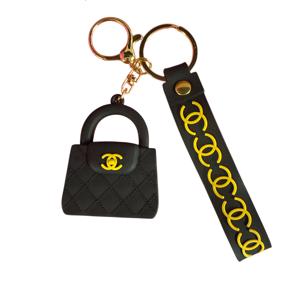 Cc purse 3d keychain