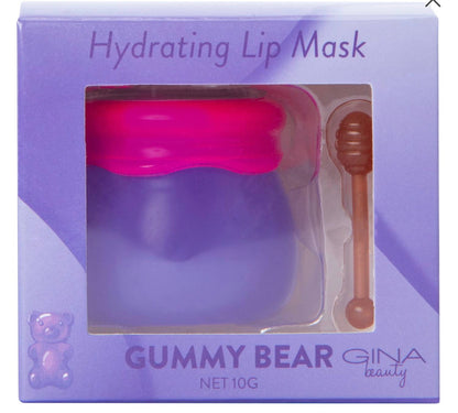 Lip mask cute honey pot with wand