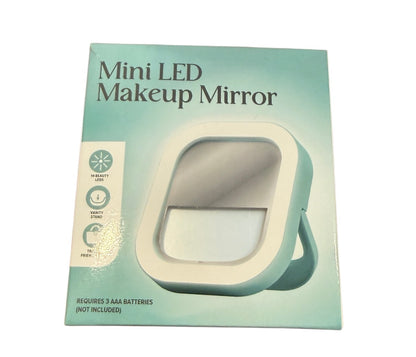Mini led makeup mirror