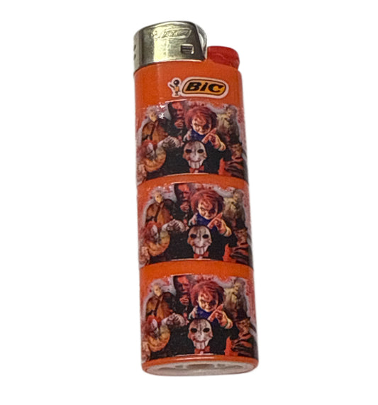 Horror bic lighter