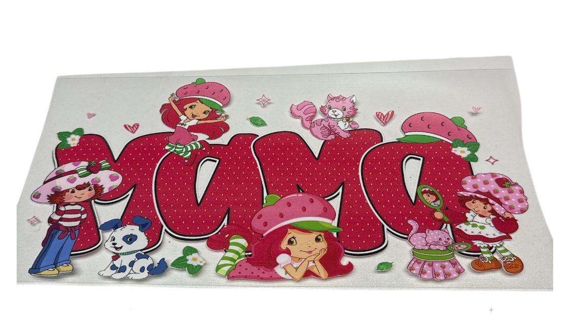 Strawberry shortcake mama Cup Transfer