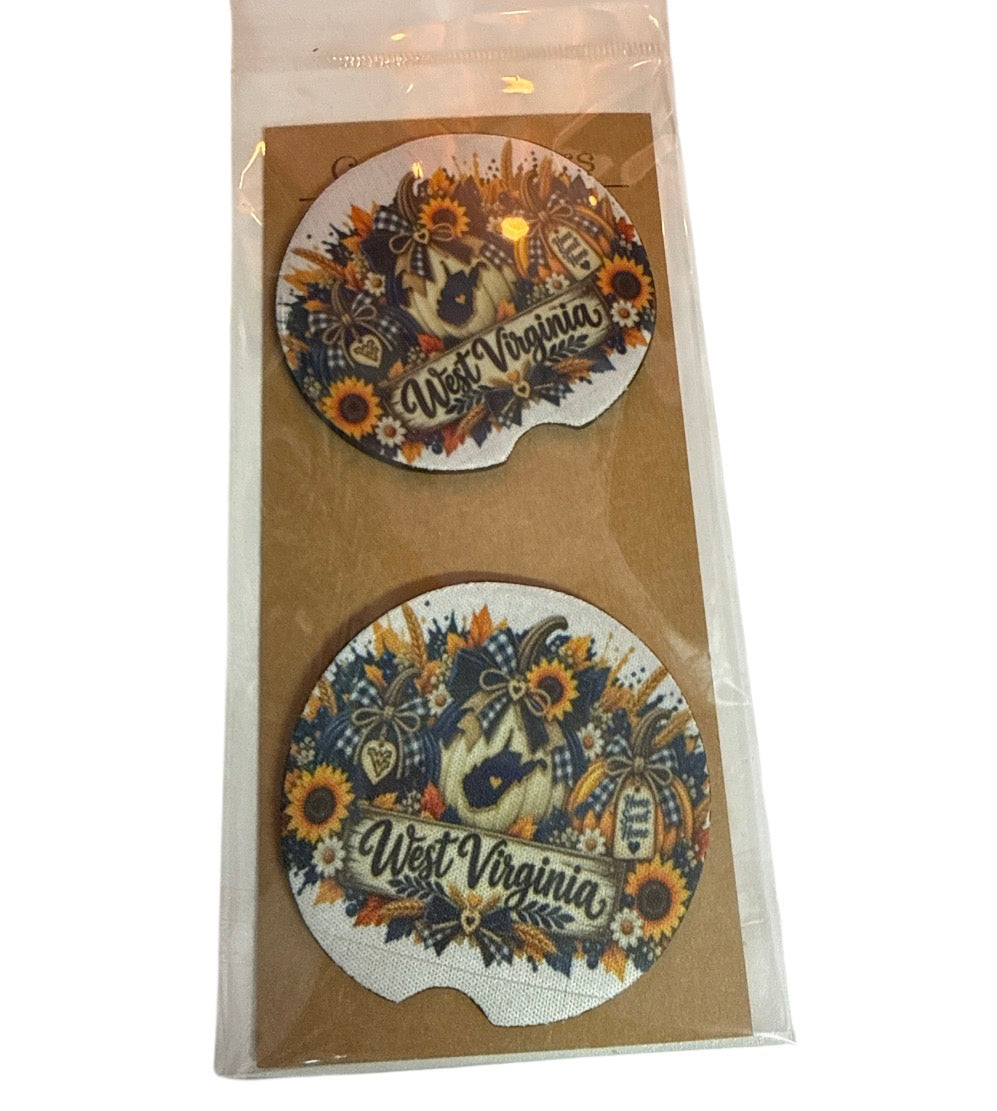 Wv flowers  Coasters