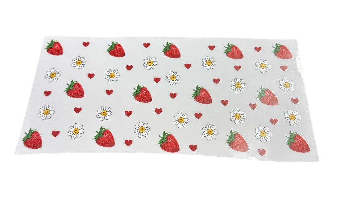 Strawberry  UV Cup Transfer