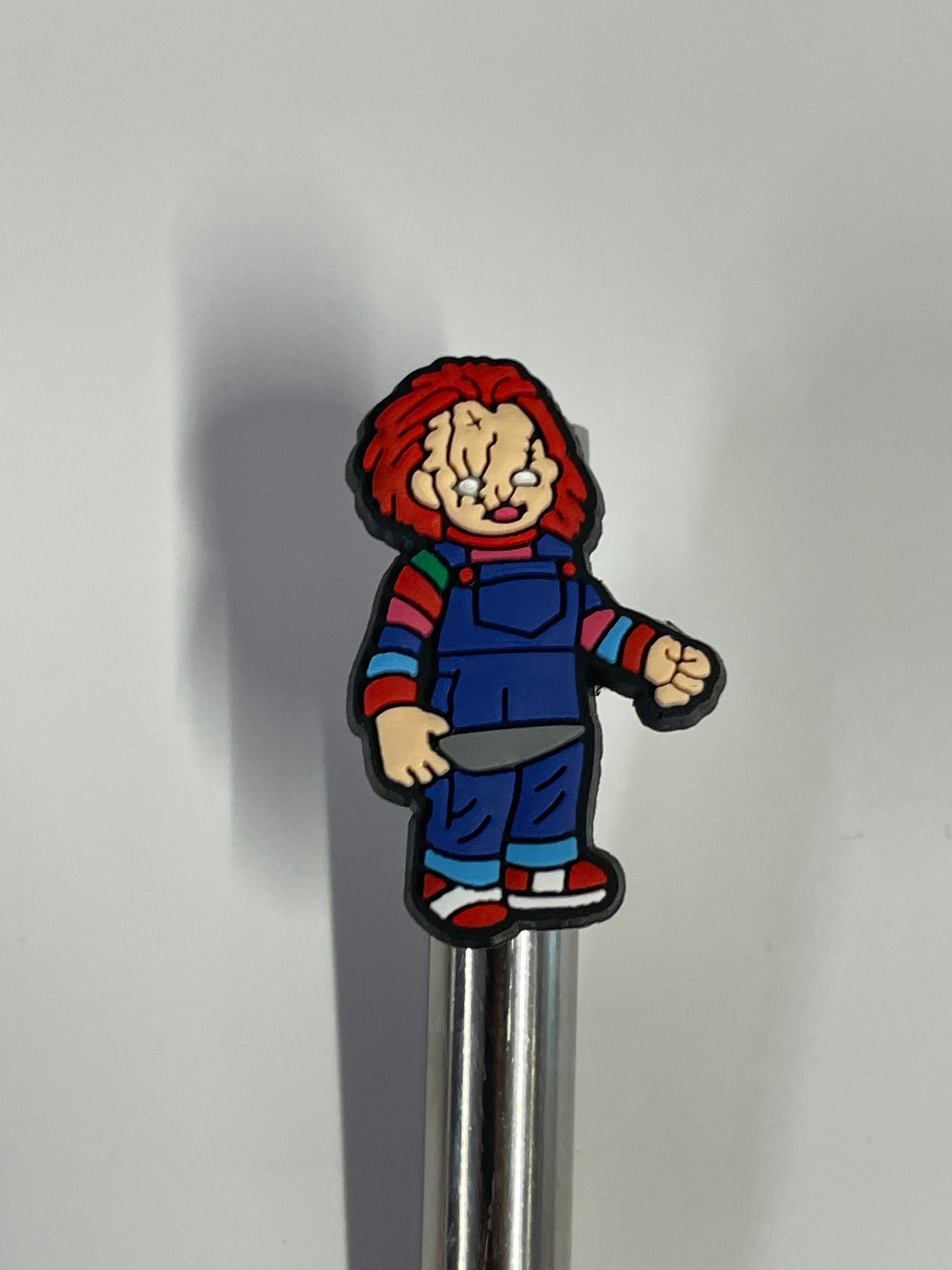 Chucky halloween Straw Charm