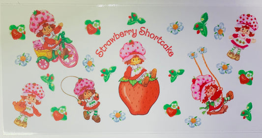 Strawberry Shortcake Big Strawberry Cup Transfer
