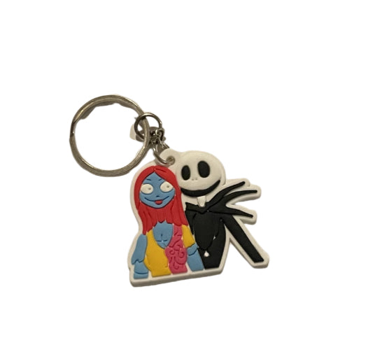 Jack & Sally Keychain