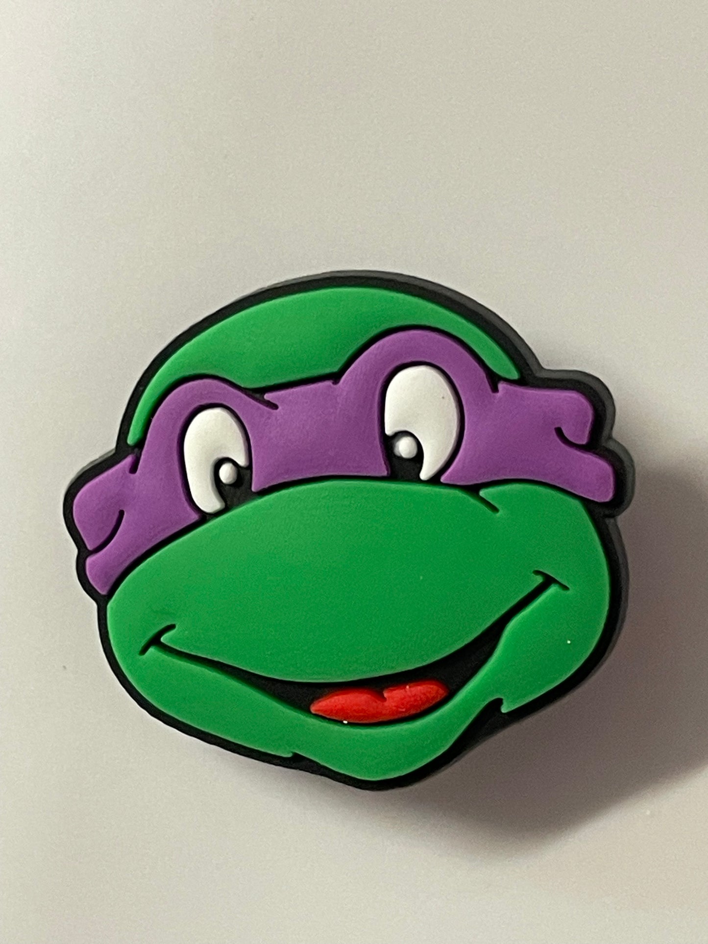 Purple ninja turtle Shoe Charm