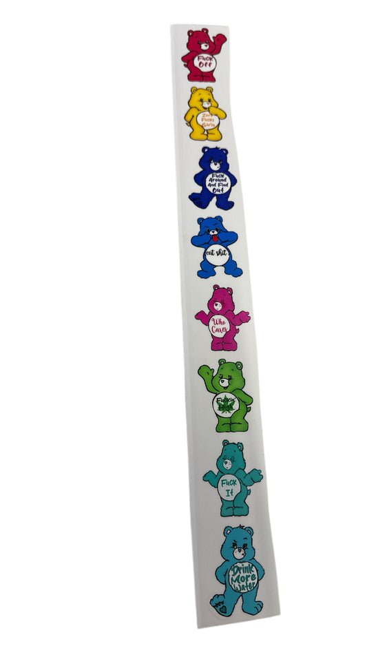 Swear bears  Transfer Decal
