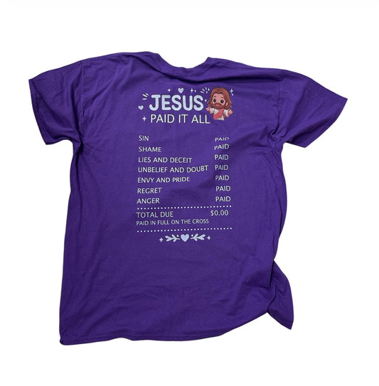 Jesus paid it all   shirt