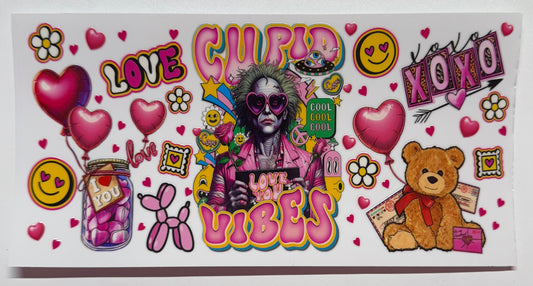 Beetle Juice Cupid Vibes  Cup Transfer