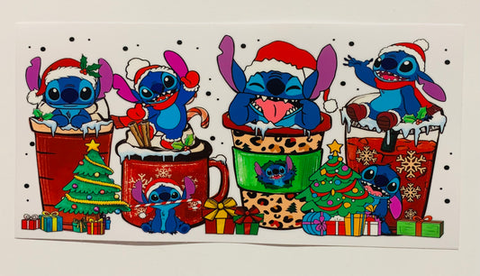 Stitch Cup 4 Christmas Cup Transfer
