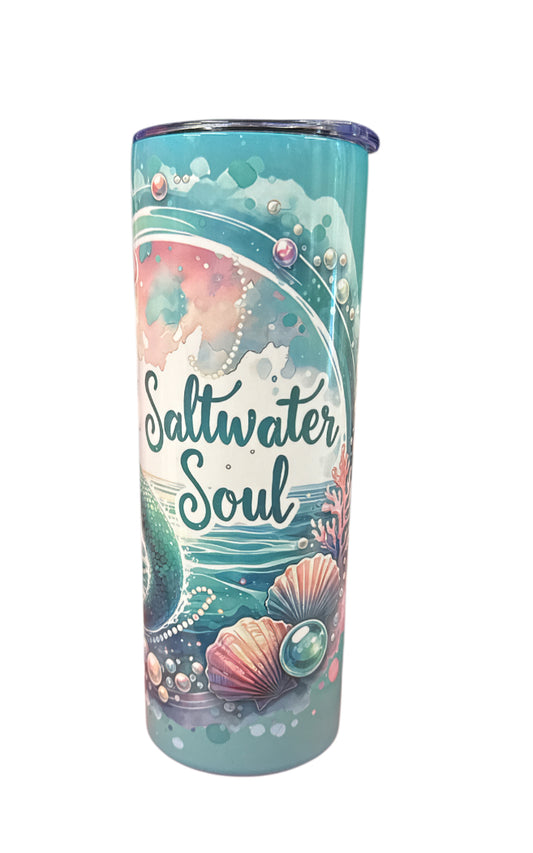 Saltwater mermaid  Tumbler