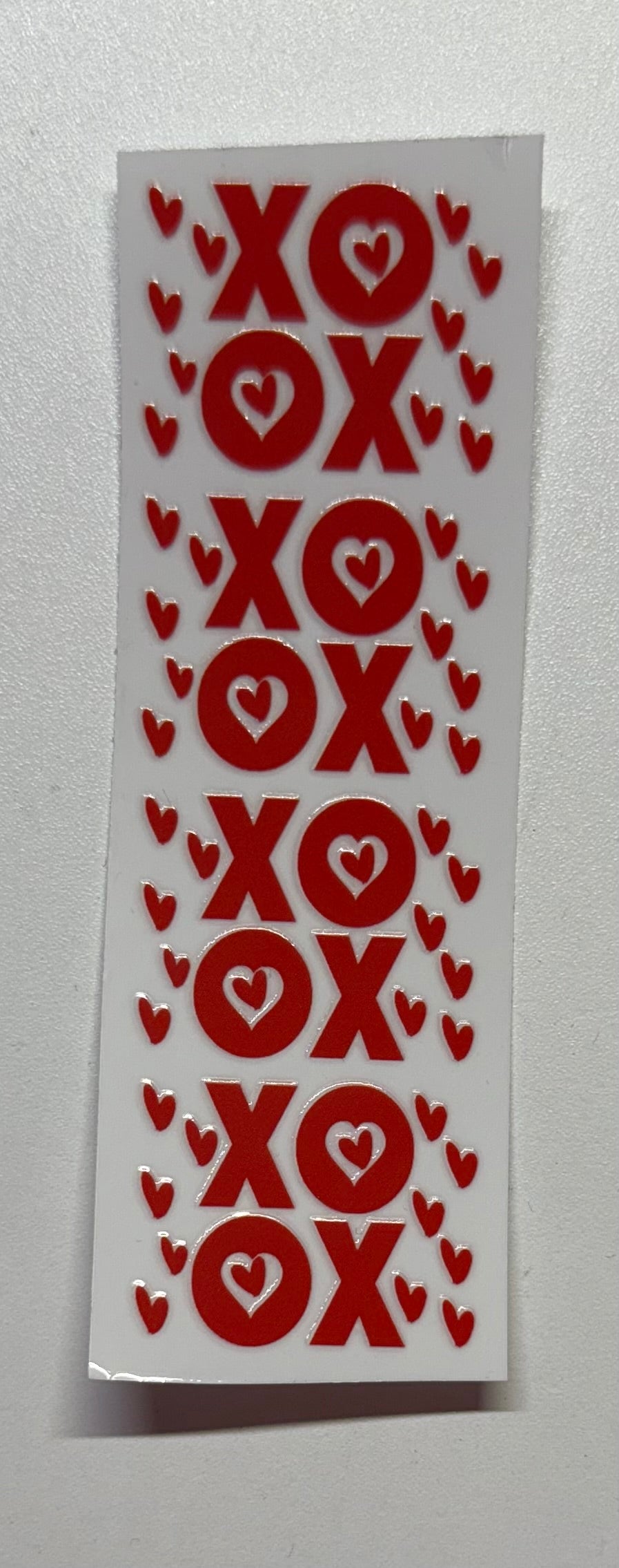 XO XO Red Hearts Pen Wrap