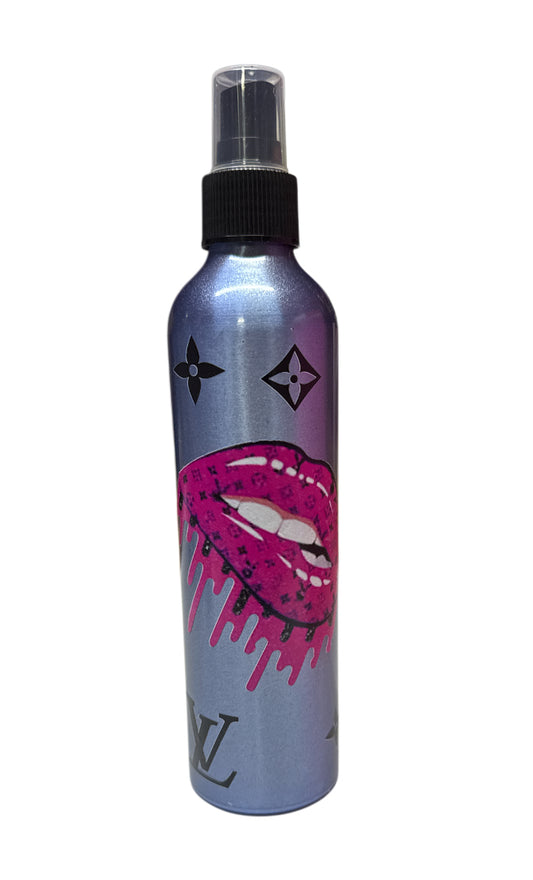 Lv lips blue Empty spray bottle