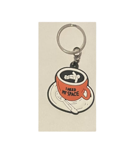 I Need My Space Keychain