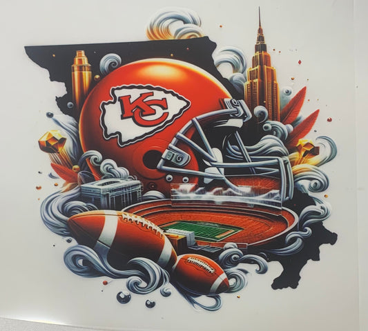 Kc chiefs DTF Heat Transfer